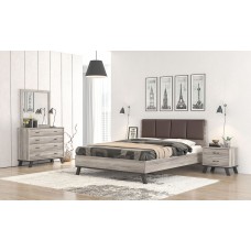 ΚΡΕΒΑΤΙ ΔΙΠΛΟ NO. 69 (ASH / BROWN)