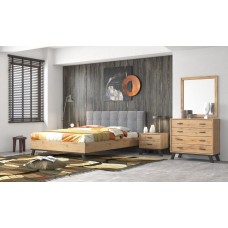 ΚΡΕΒΑΤΙ ΔΙΠΛΟ NO. 75 (HONEY/GREY)