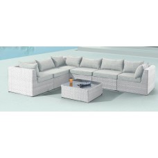 ΣΑΛΟΝΙ ΚΗΠΟΥ ΓΩΝΙΑ LOREN (WHITE) 