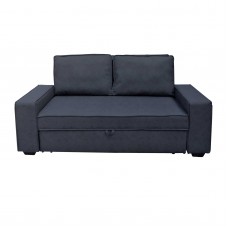 ΚΑΝΑΠΕΣ ΔΙΘΕΣΙΟΣ NABUK - ΔΙΠΛΟ ΚΡΕΒΑΤΙ - ΣΚΟΥΡΟ ΓΚΡΙ